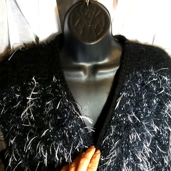 XL Unique Handmade Wool Blend Vest - Picture 4 of 6